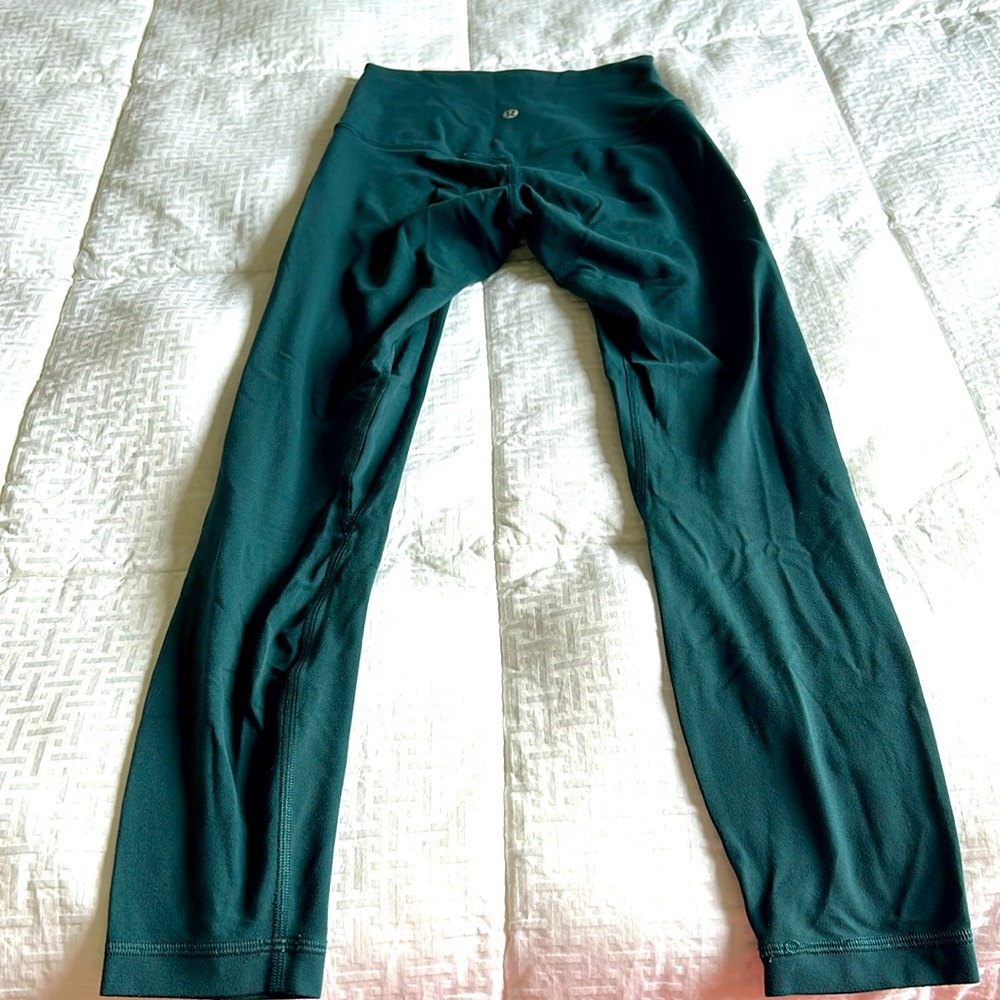 Submarine Blue Lululemon Cropped Align Leggings